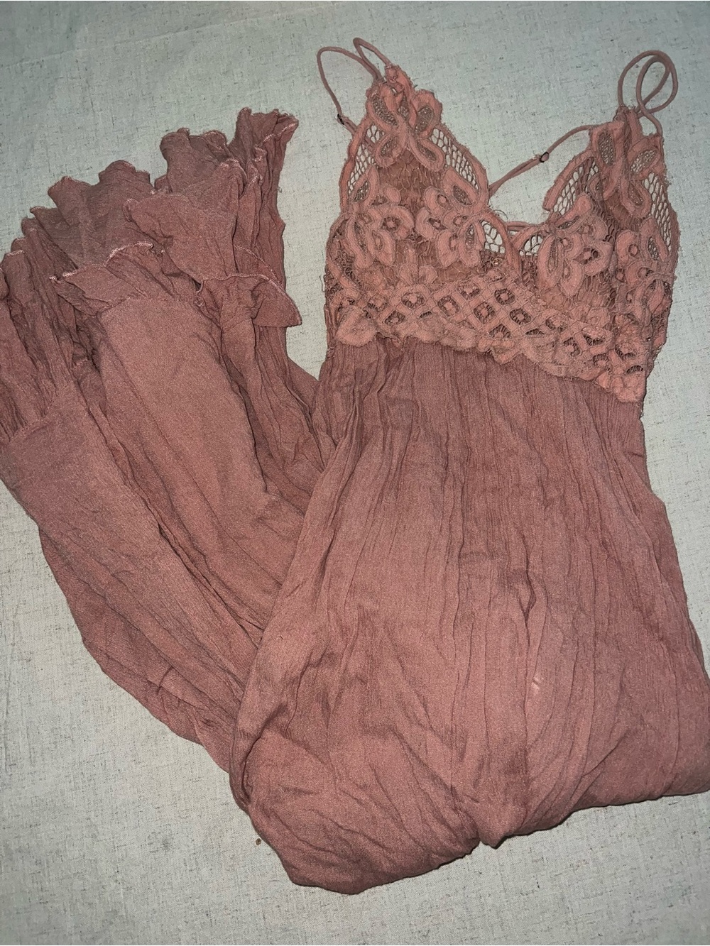 Free people ONE dress in Dusty Rose